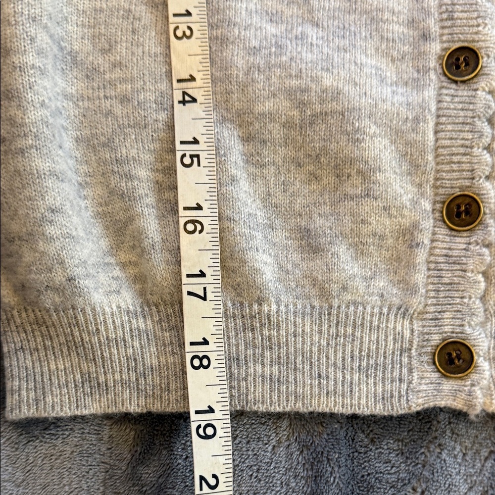NWOT Miou Muse Light Gray Women's Cardigan #293 - Picture 11 of 11